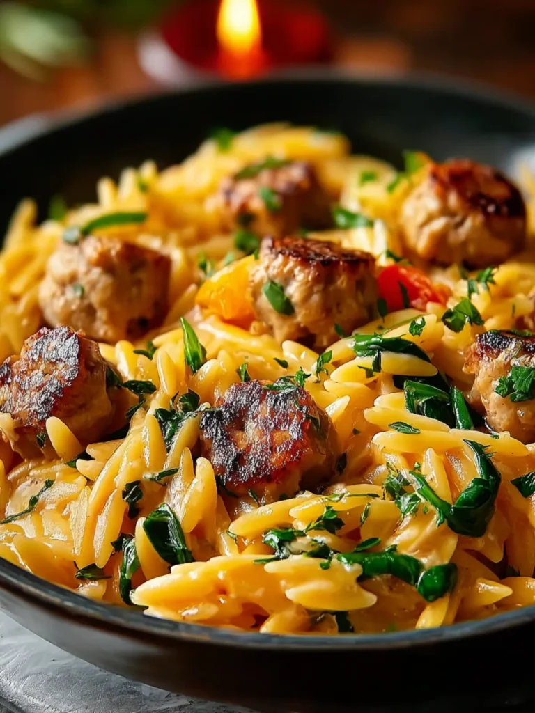Chicken Sausage Orzo First Image