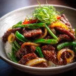Crispy Beef and Onion Stir Fry: Quick & Delicious Recipe First Image