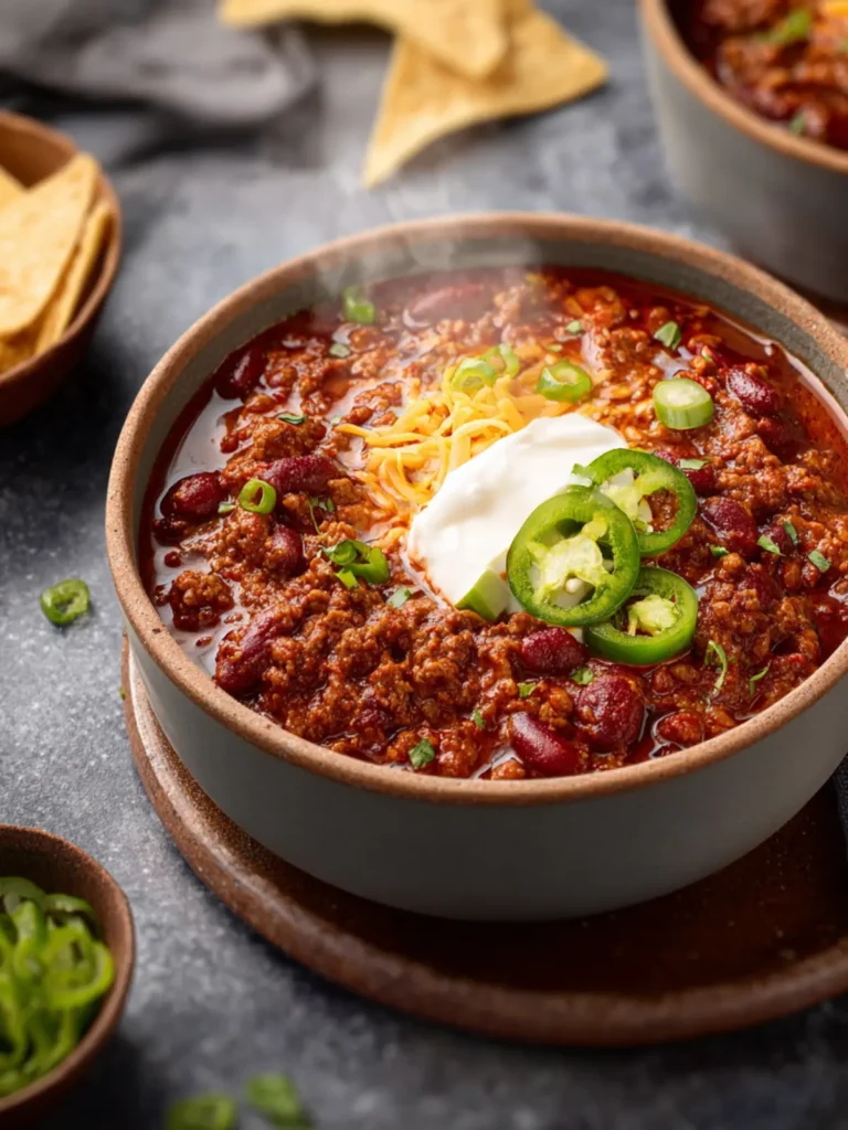 Easy Vegan Chili First Image