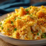 Ritz Cracker Chicken Casserole First Image
