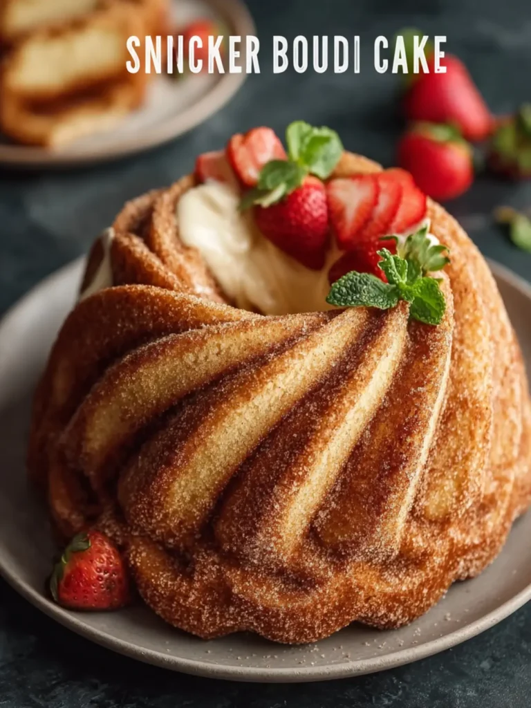 Snickerdoodle bundt cake First Image