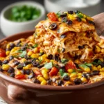 Vegan Enchilada Casserole First Image