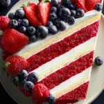 berry flag cake First Image