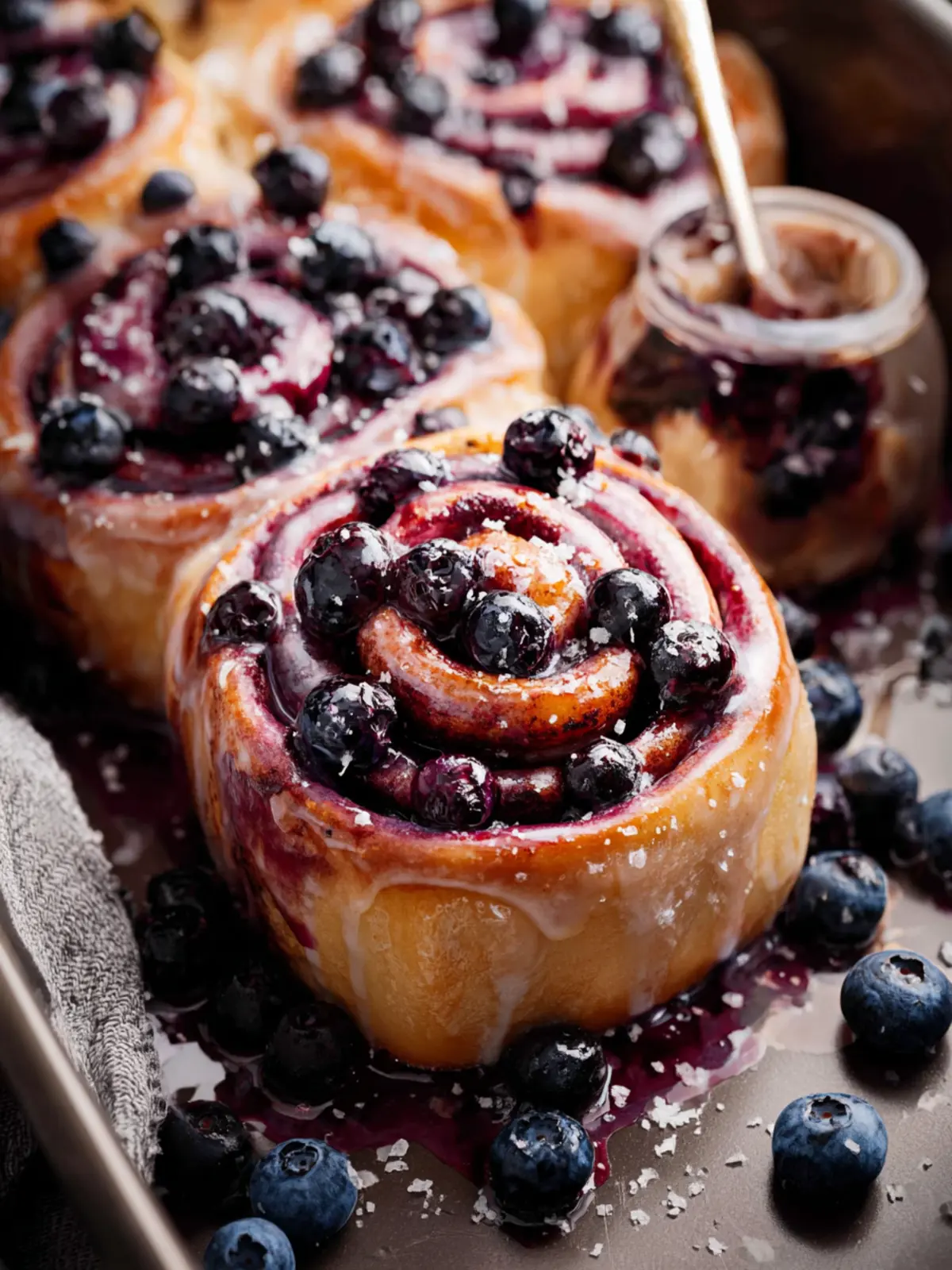Blueberry Cinnamon Rolls That Are Irresistibly Fluffy and Sweet