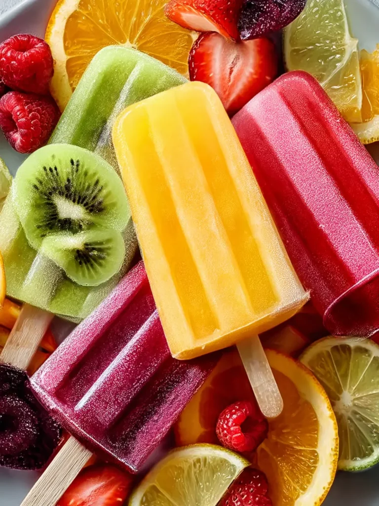 fruit popsicles First Image