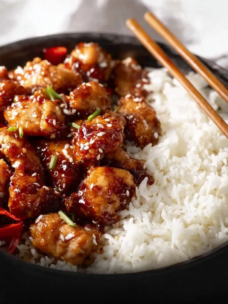 Air Fryer General Tso’s Chicken First Image