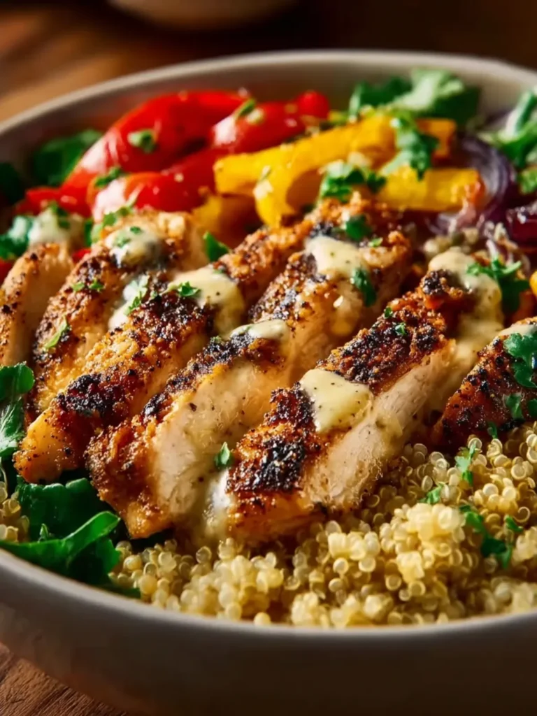 Delicious Chicken & Quinoa Dinner Bowl for Busy Weeknights First Image