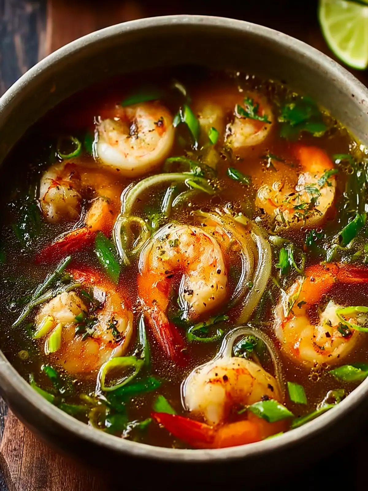 Miso Ginger Lemon Shrimp Broth: The Easy 7-Step Detox Delight