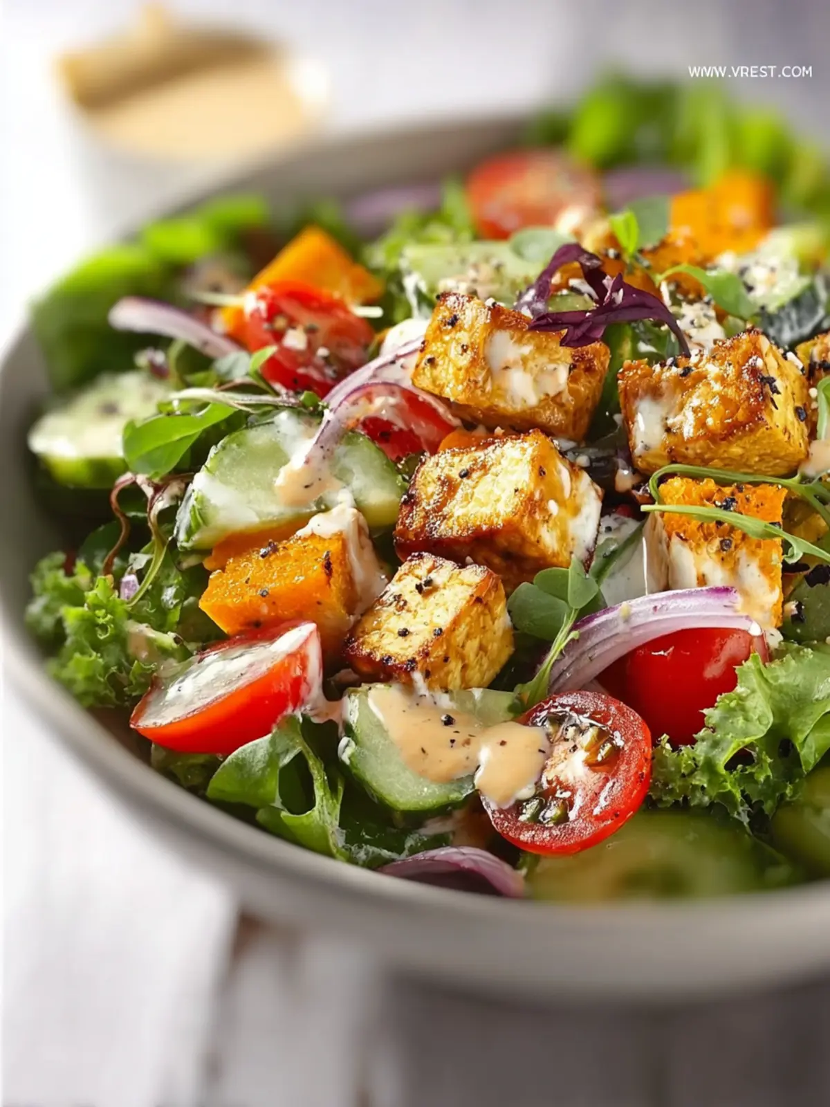 Tofu Salad Bliss: Easy, Flavor-Packed Recipe You’ll Love